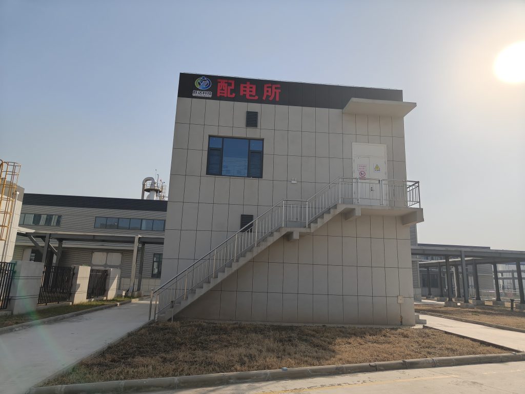 河南跃达科技厂区实拍：配电所